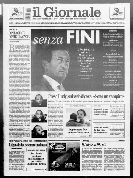 Il giornale : quotidiano del mattino